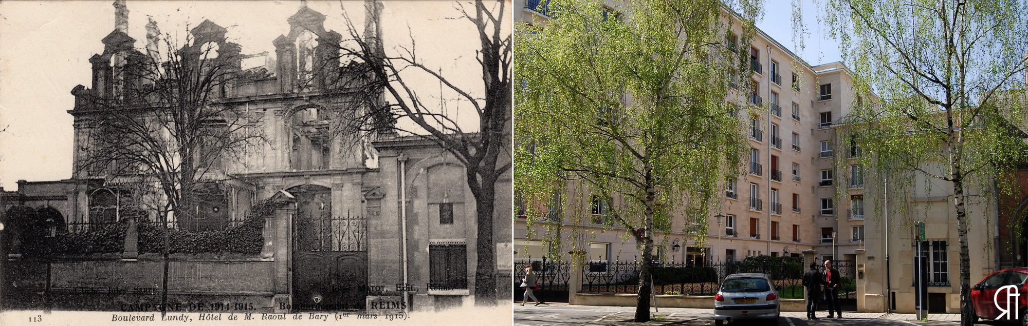 Boulevard Lundy, l’hôtel particulier de M. Raoul de Bary