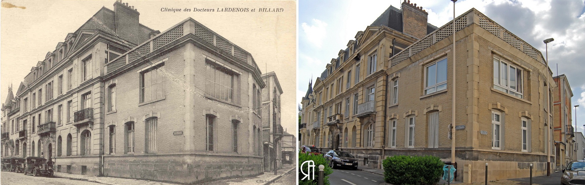 Clinique des docteurs Lardennois et Billard, rue Kellermann