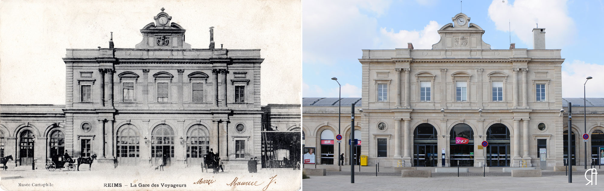 La gare des voyageurs