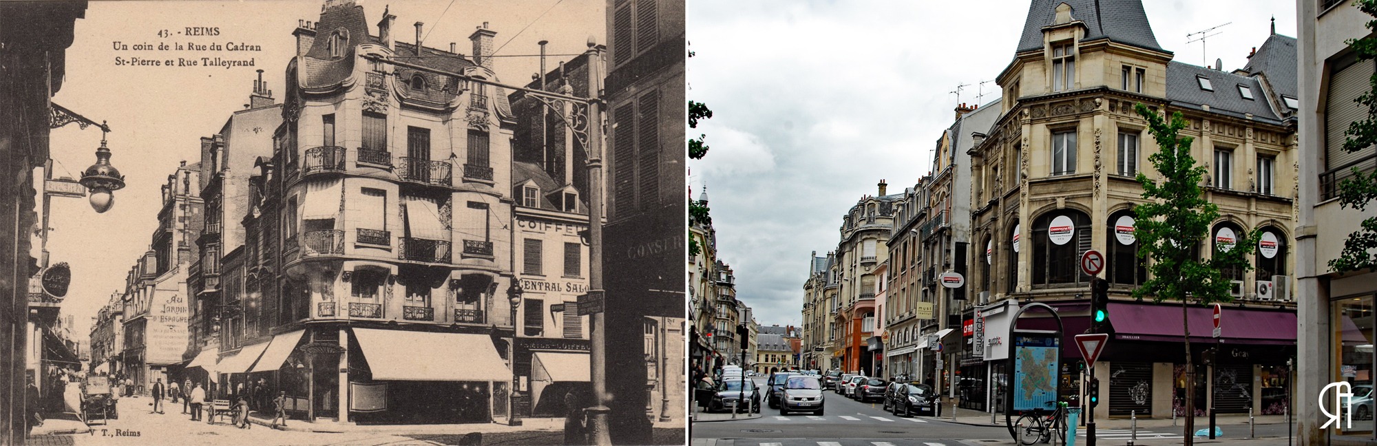 Angle de la rue de Talleyrand et de la rue du Cadran-Saint-Pierre