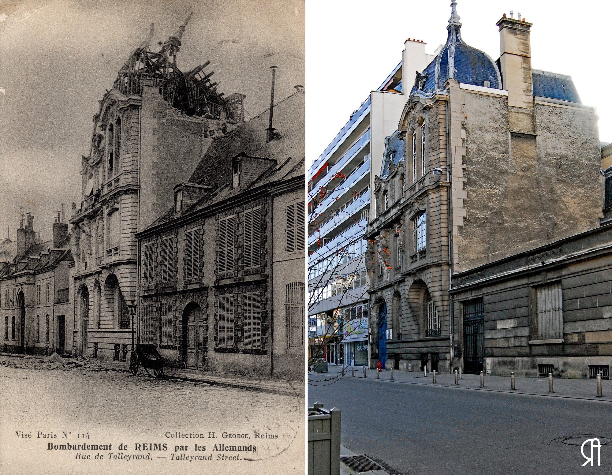 La rue de Talleyrand et l’Hôtel particulier Georget