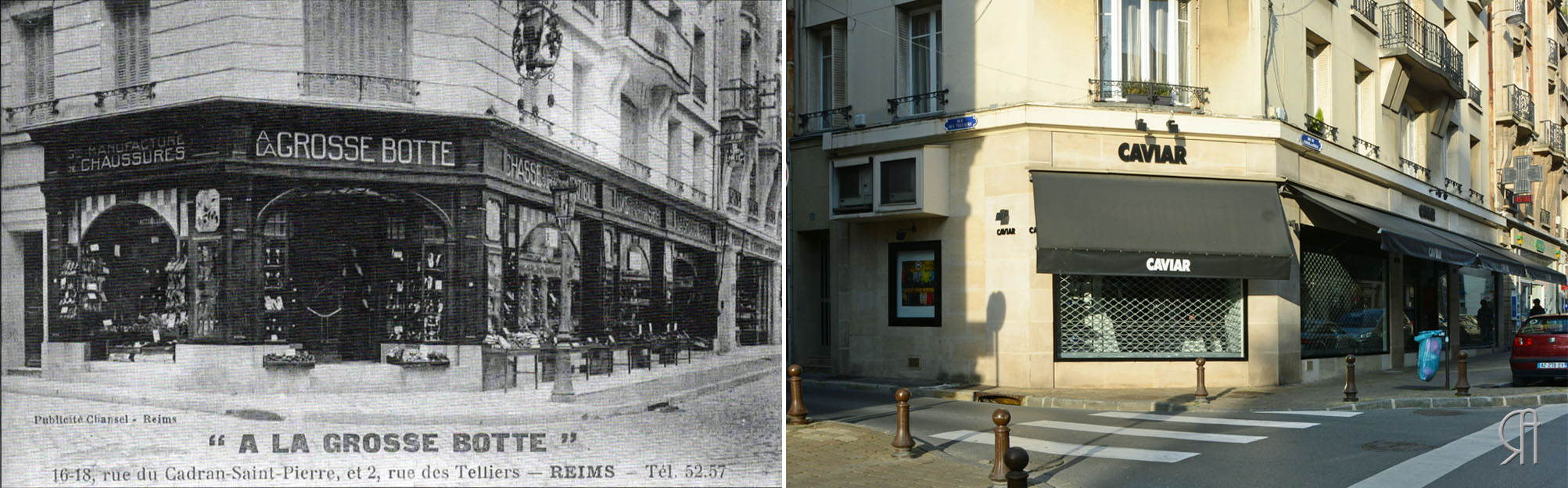 « A la Grosse-Botte » après la Reconstruction