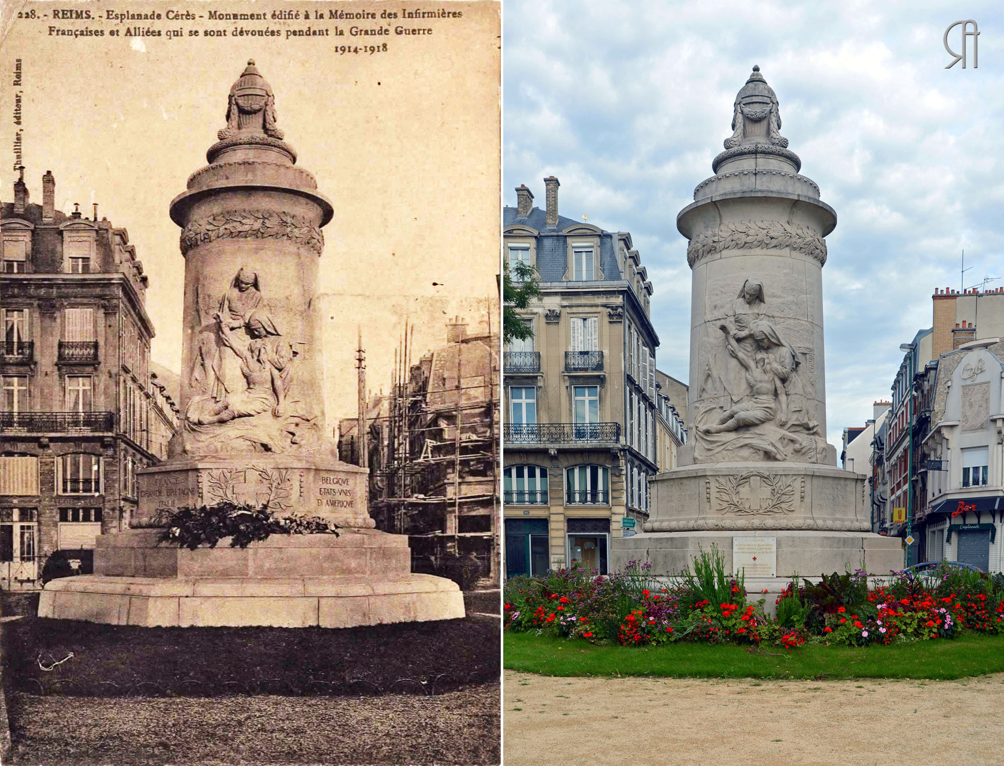 Le Monument à la Mémoire des Infirmières