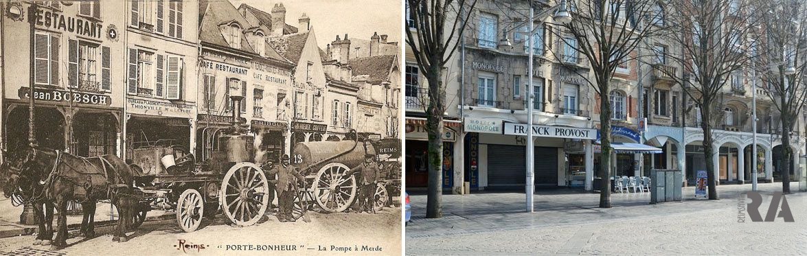 Porte-Bonheur » – La « pompe à merde » – Place d’Erlon