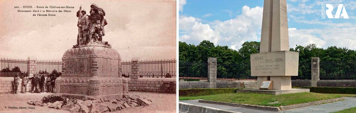 Le monument aux Héros de l’Armée noire