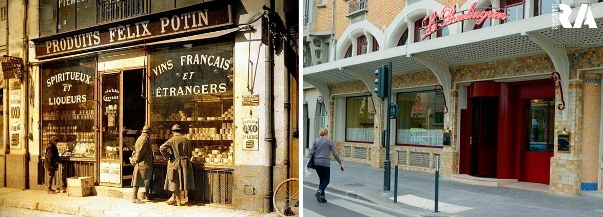 Du « Félix Potin » à la Brasserie « Le Boulingrin »