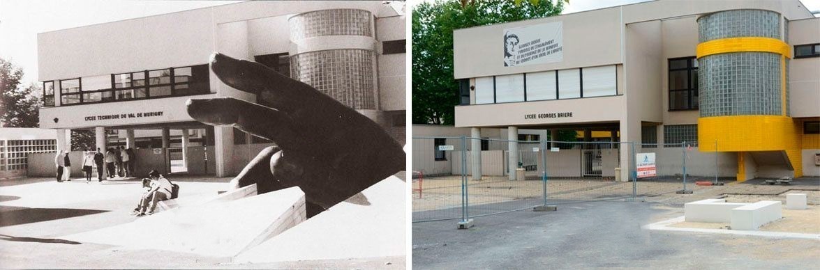 Archives de ReimsAvant : le lycée Georges Brière au Val de Murigny