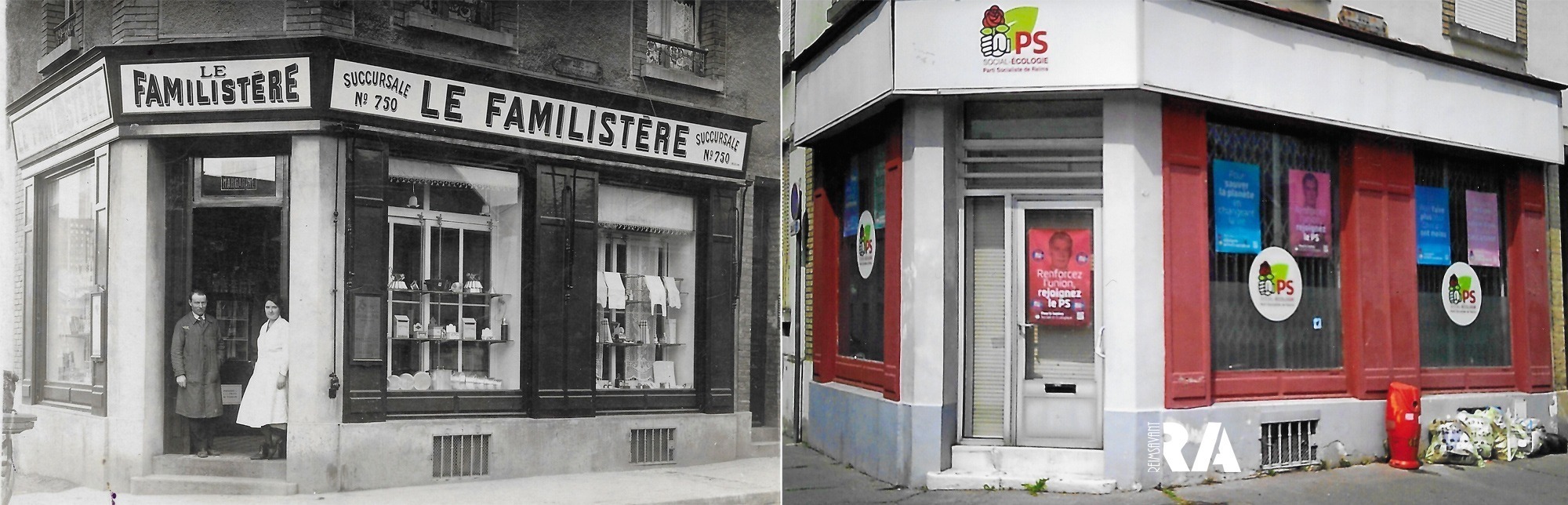 46, rue Vernouillet, angle rue de saint Brice