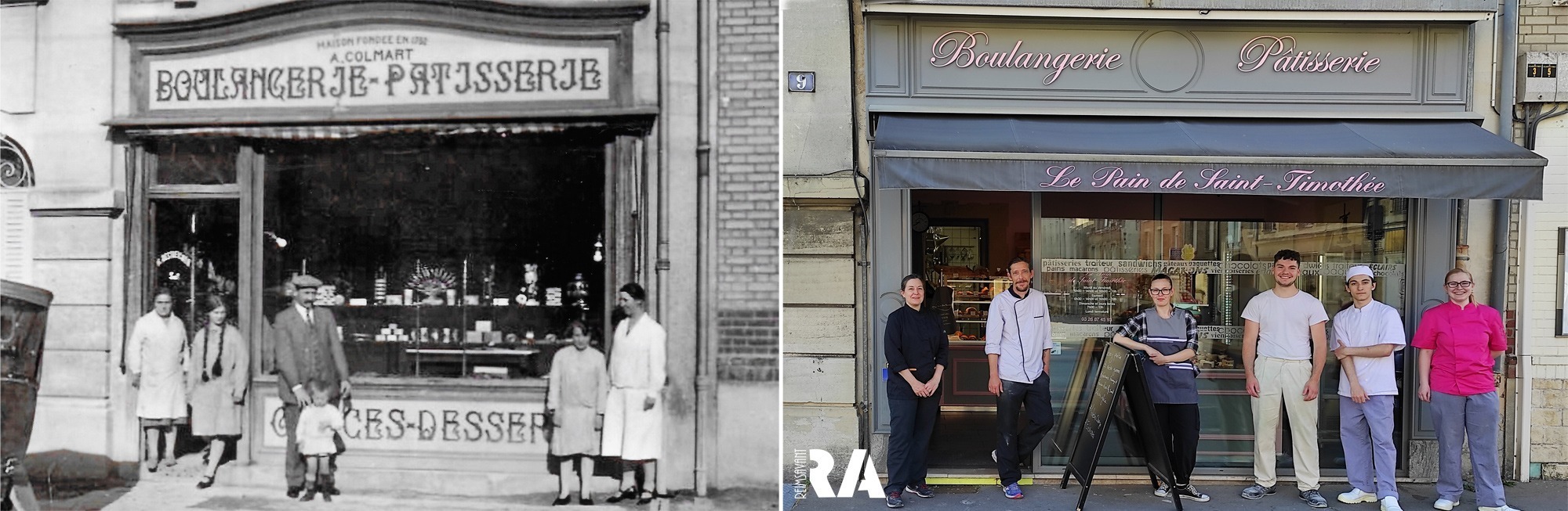 La boulangerie de la place Saint-Timothée, 1908-2023