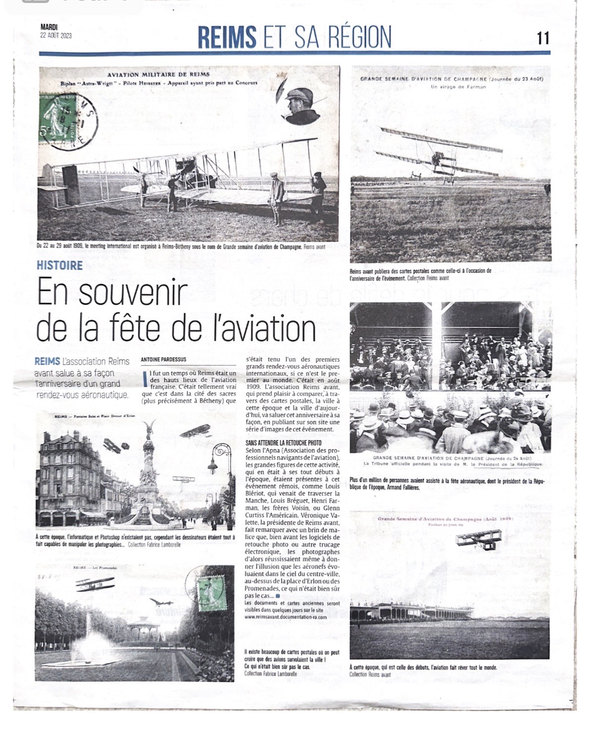 Dans le journal L’Union