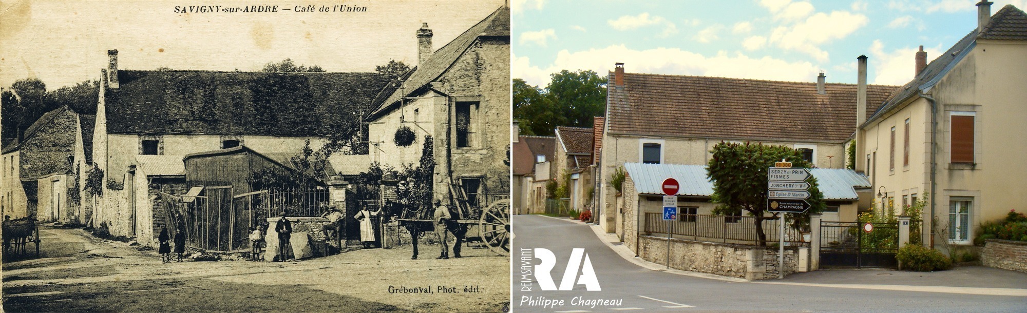 Savigny-sur-Ardre, le Café de l’Union